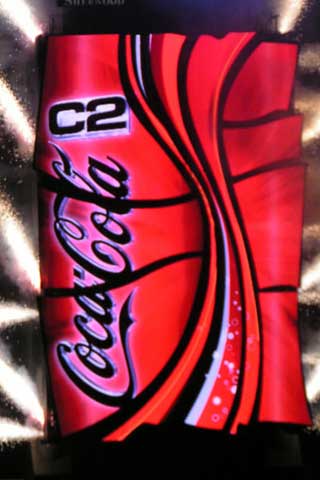 LED Bildschirm Coca-Cola, Times Square, New York, USA